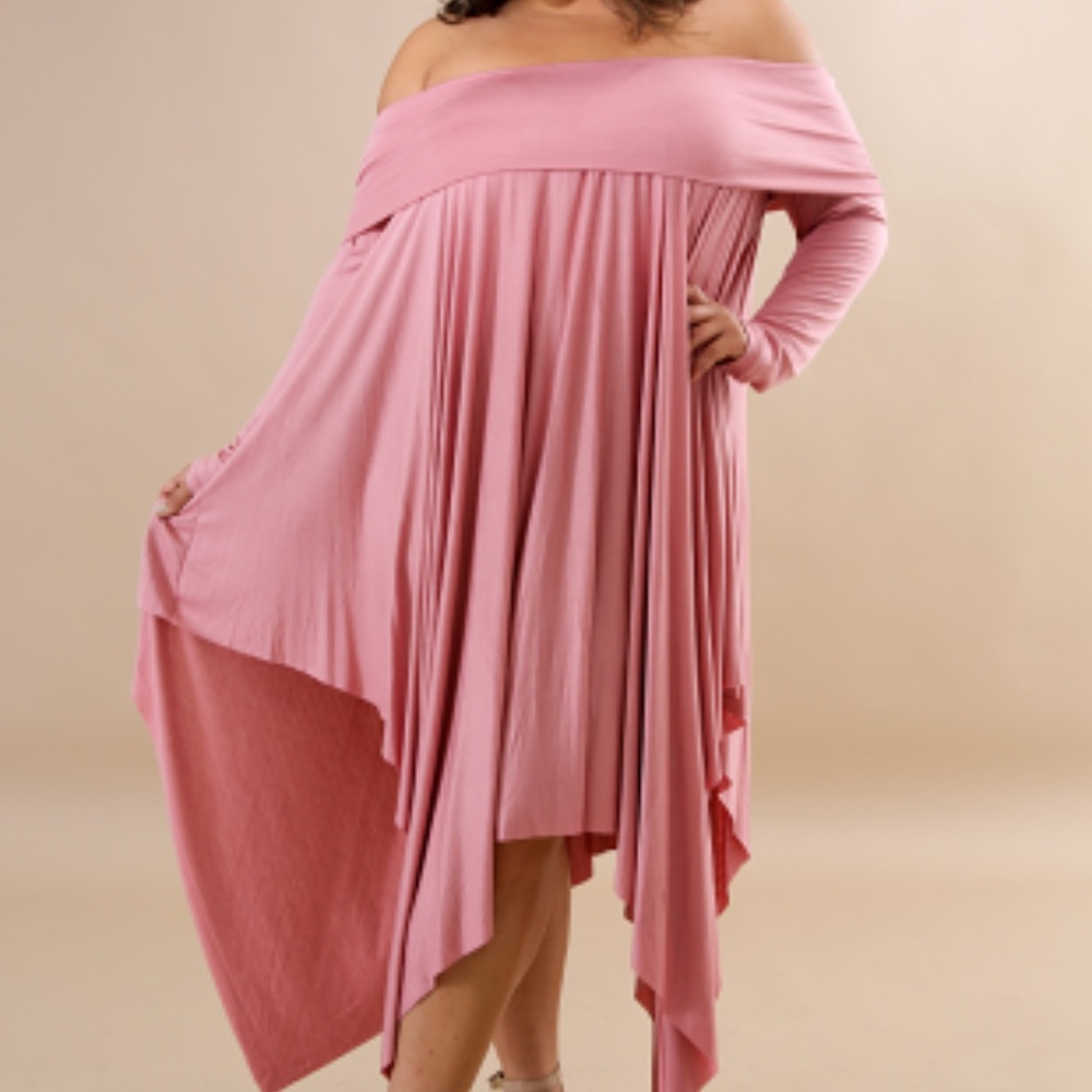 pink dress